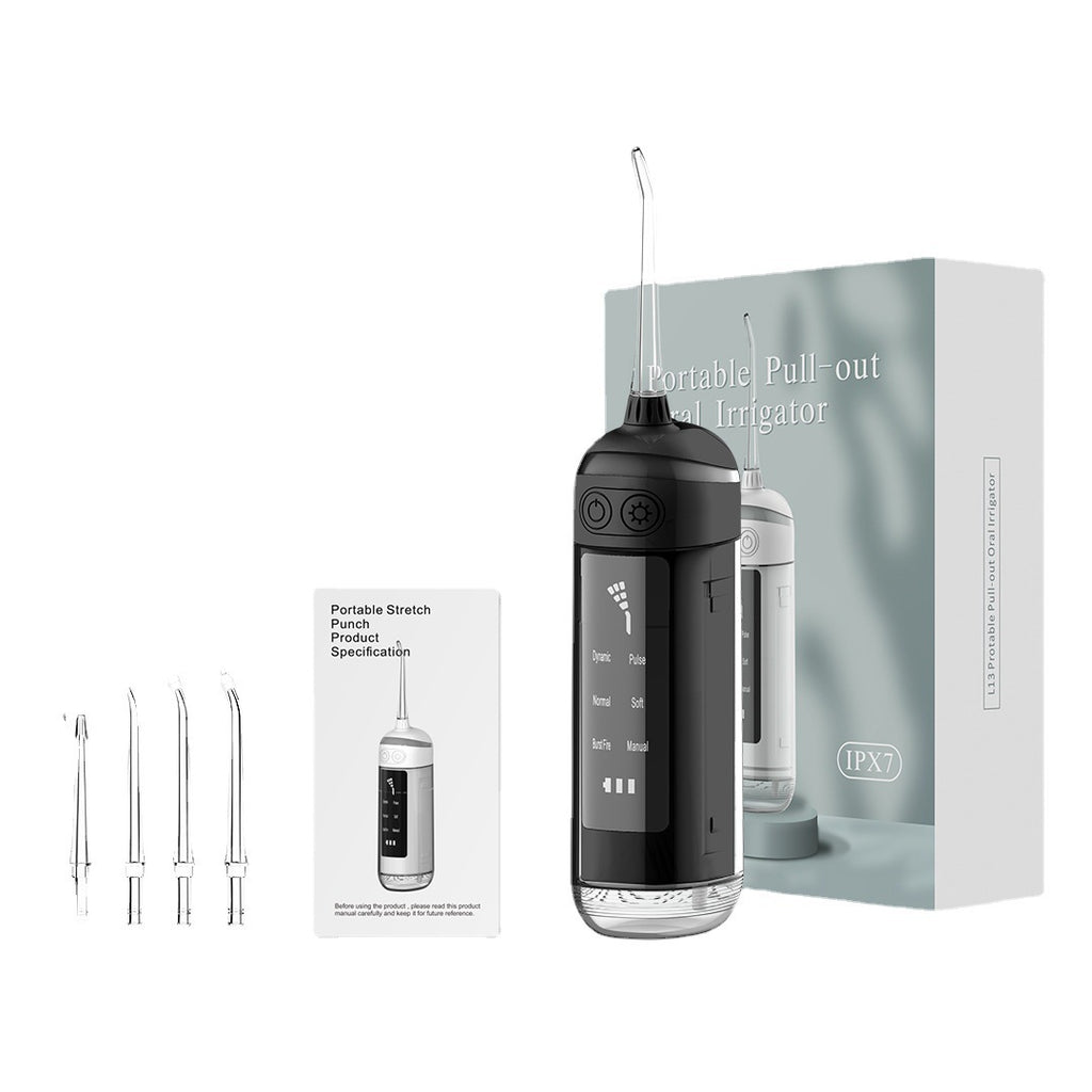 Portable dental irrigator electric oral water dental floss
