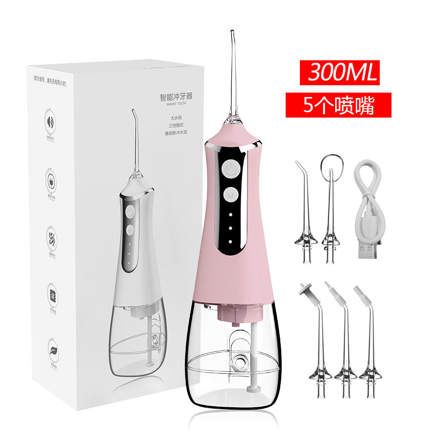 Portable dental irrigator electric oral water dental floss