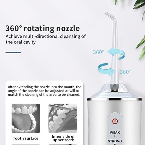 Portable Oral Irrigator Dental Water Flosser