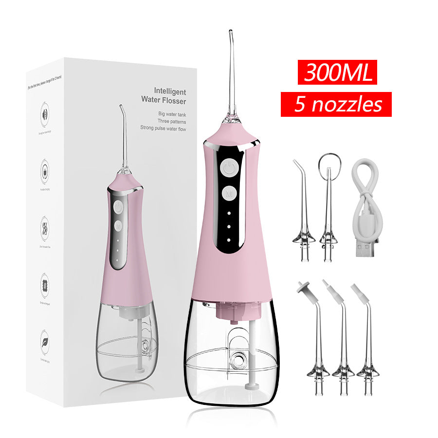 Portable dental irrigator electric oral water dental floss