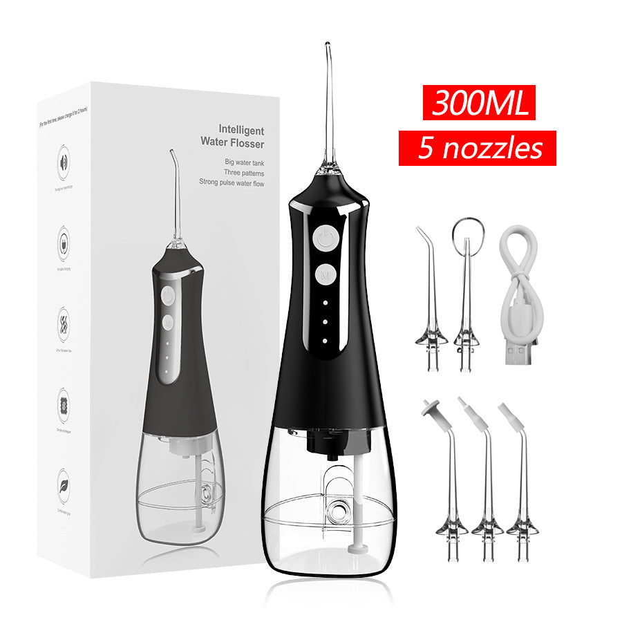 Portable dental irrigator electric oral water dental floss